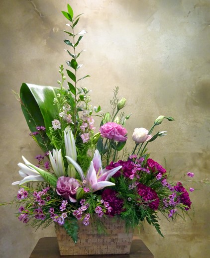 Flowers from Sandy, Tom, Todd, Stacy, Mark and Families