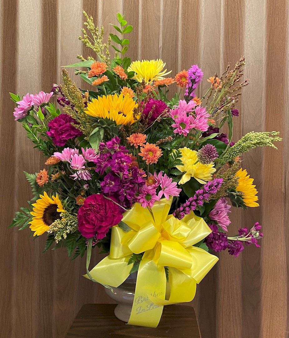 Flowers from "Brother-in-Law" - The Gravatt Boys: Larry, Jerry, Barry, and Families