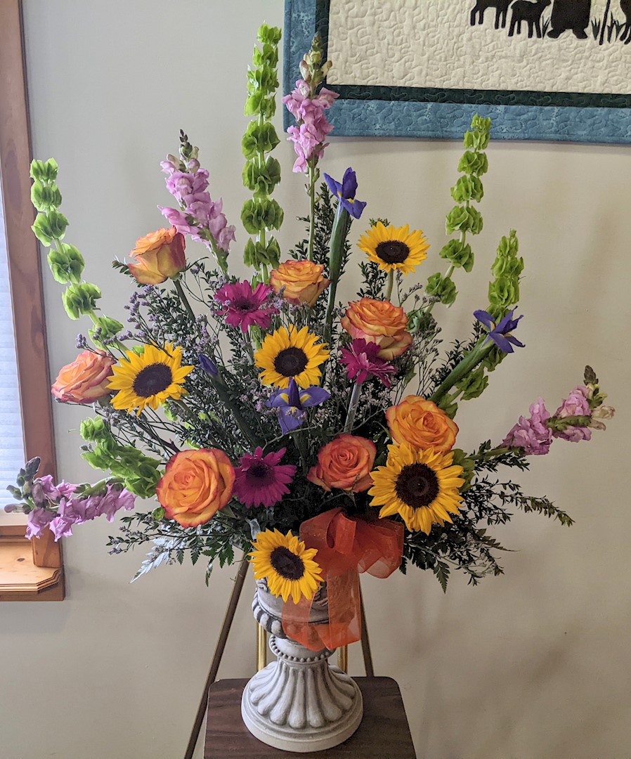 Flowers from Sensei Sharkey