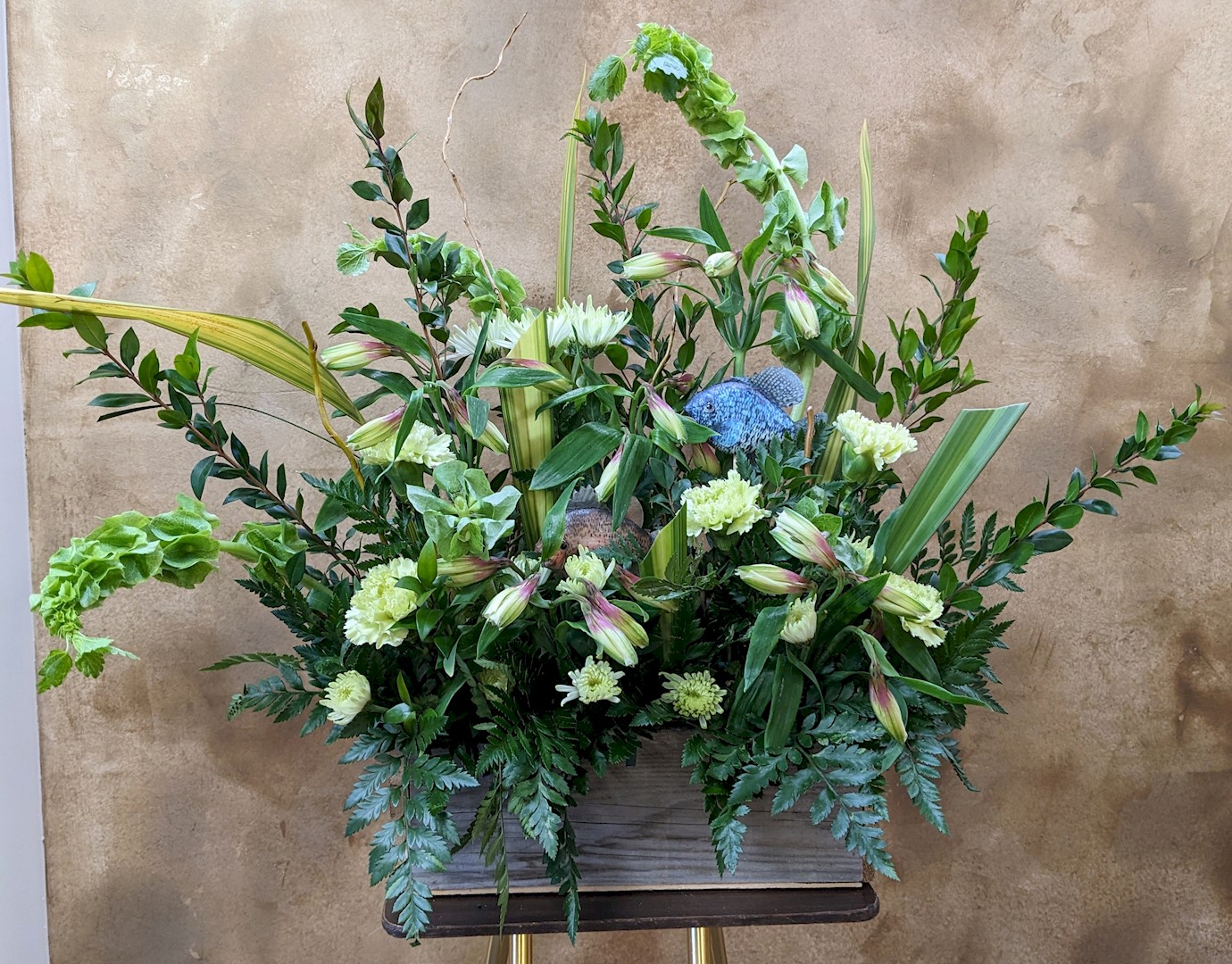 Flowers from Members of Philip Fire Department