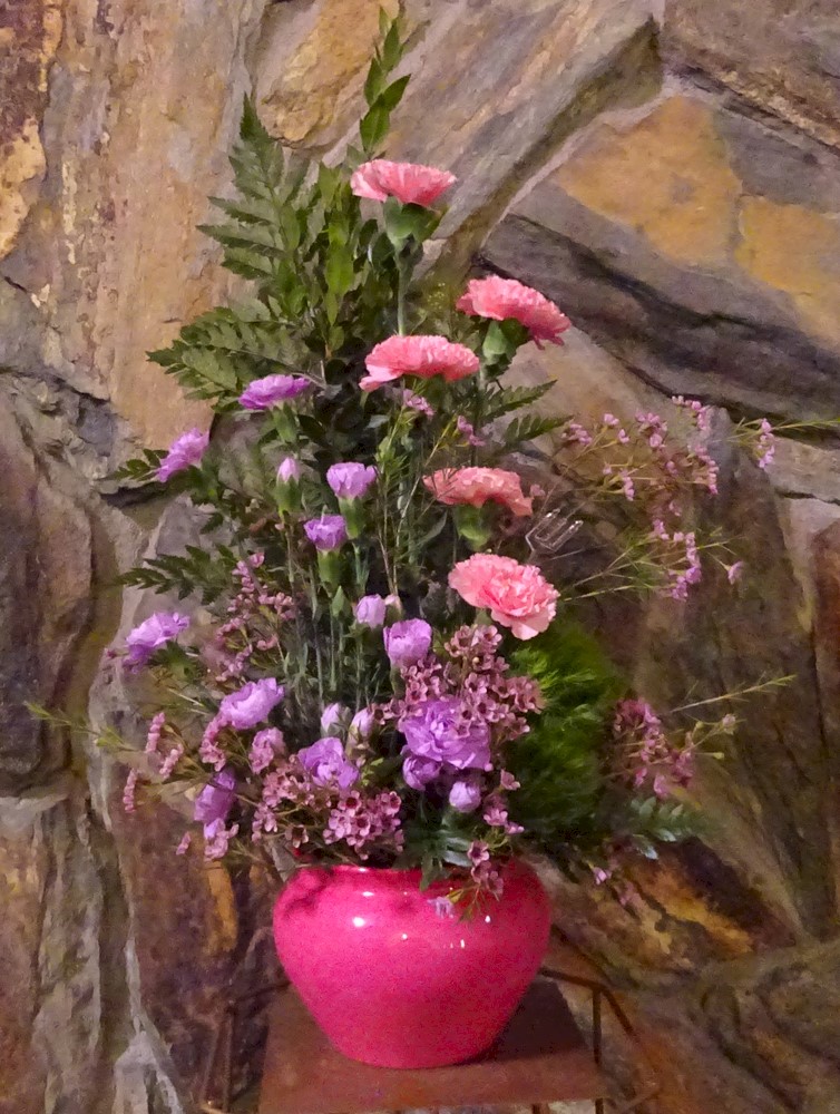 Flowers from Fairmont Village Board and Employees