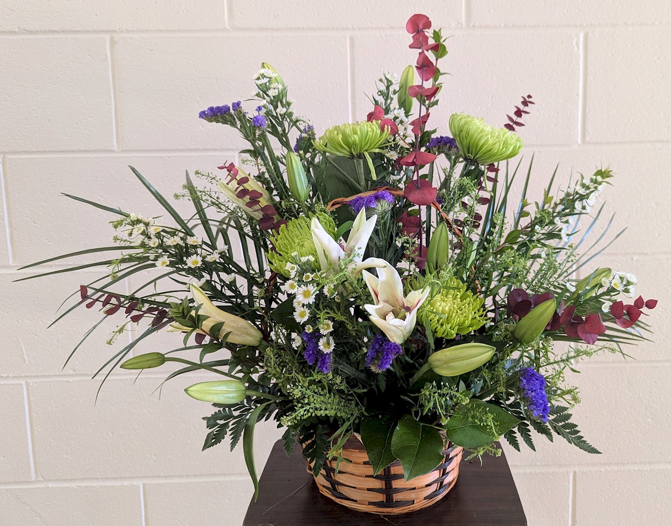 Flowers from Alisha, Deanna, and Dean