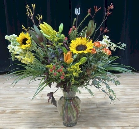 Flowers from MHS Class of 2002