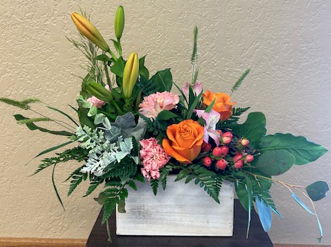Flowers from Nicollet County Sheriff's Office, Posse, and Reserves