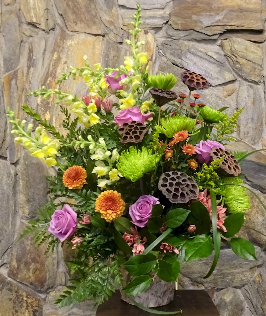 Flowers from Clint, Lisa, Cade, and Casper