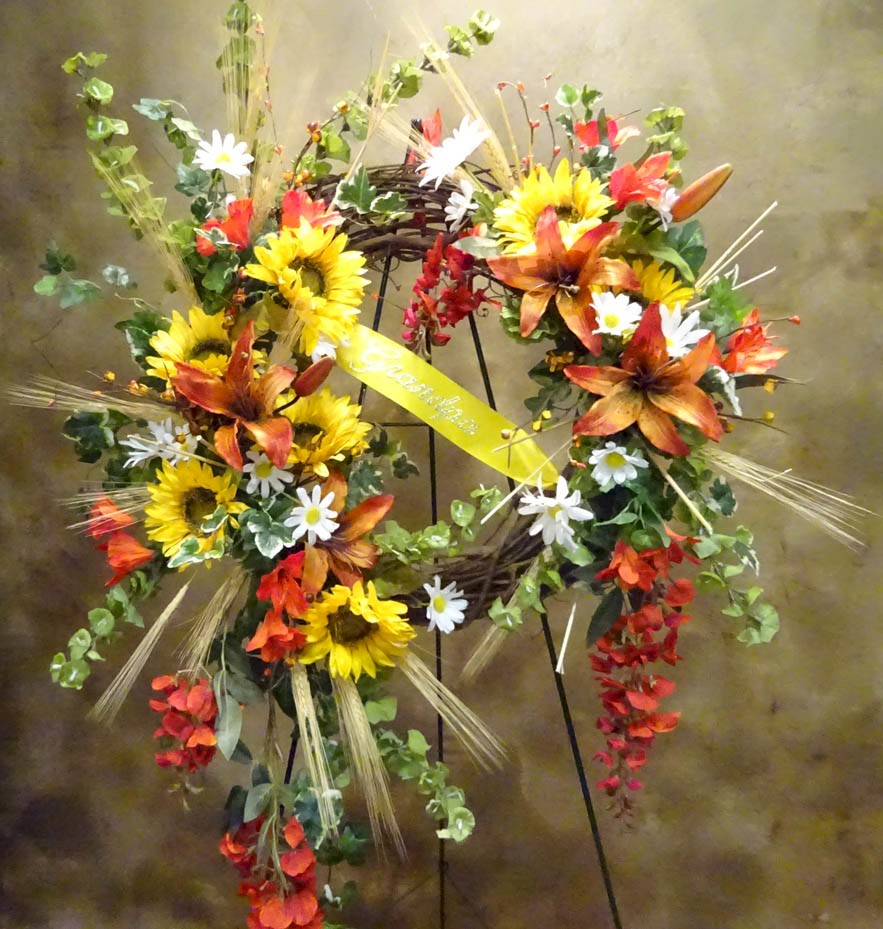 Flowers from "Grandpa"