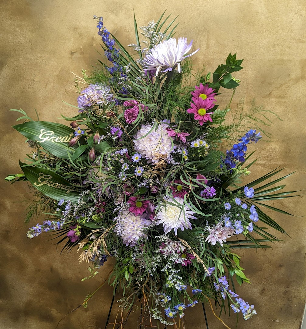 Flowers from Family - "Great-Grandpa"