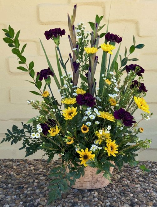Flowers from Newcastle High School Sophomore Class