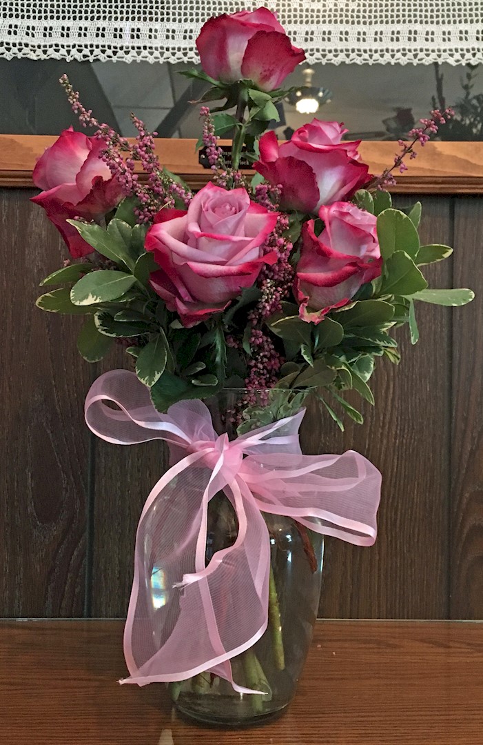 Flowers from Jerry & Joy, Jodie, Bob & Baxter, Deb, Mike, Cassidy, Chauncey, Wyatt & Emily, Cindy, Russ & 3ak, Loni, Scott & Molly, Neil, and Cody, Audrey & Erica