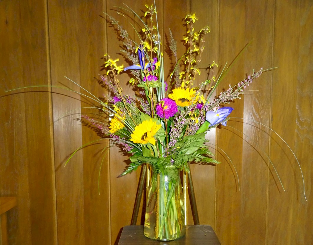 Flowers from Coffee Cup Fuel Stop - Vivian