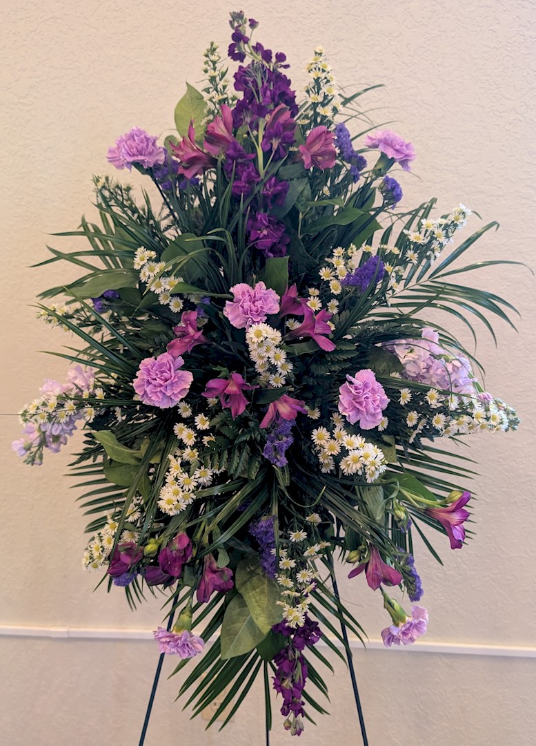 Flowers from Joan, Kathi, and Pat - your nieces and nephews