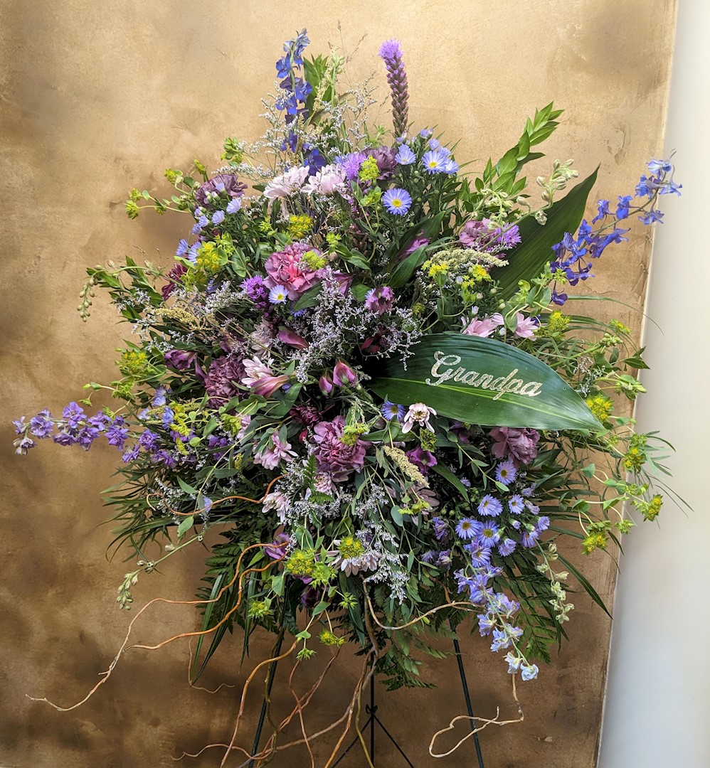 Flowers from Family - "Grandpa"