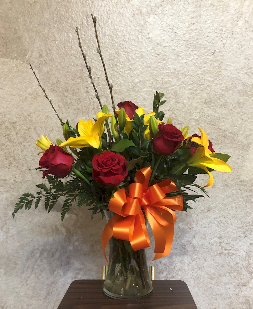 Flowers from Pat and Rosemary and all the Trasks