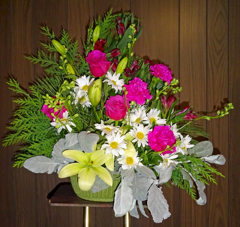 Flowers from Helen Ufen Family - Rose, Julie, and Joyce