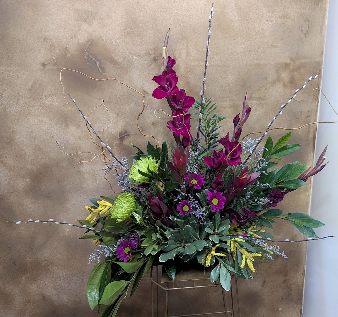 Flowers from Matt Arthur Construction - Matt, Ashley, and Lena