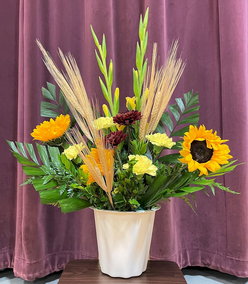 Flowers from Chuck, Janet, Michelle, Luke, and Families