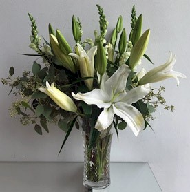 Flowers from Bob, Pat, and "Matilda" Olson