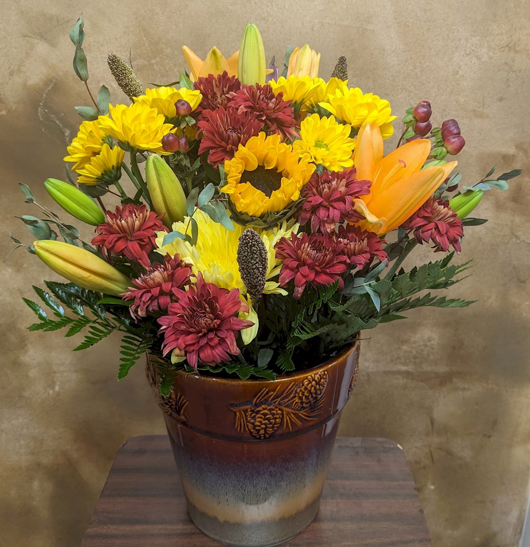 Flowers from April Patterson and Jerry Patterson
