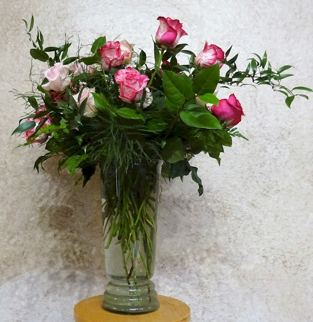 Flowers from Evelyn Rush and Family