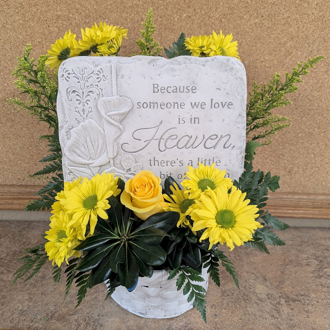 Flowers from Owen, Bonnie, Josh, Kyler, Tia, Tara, and Families