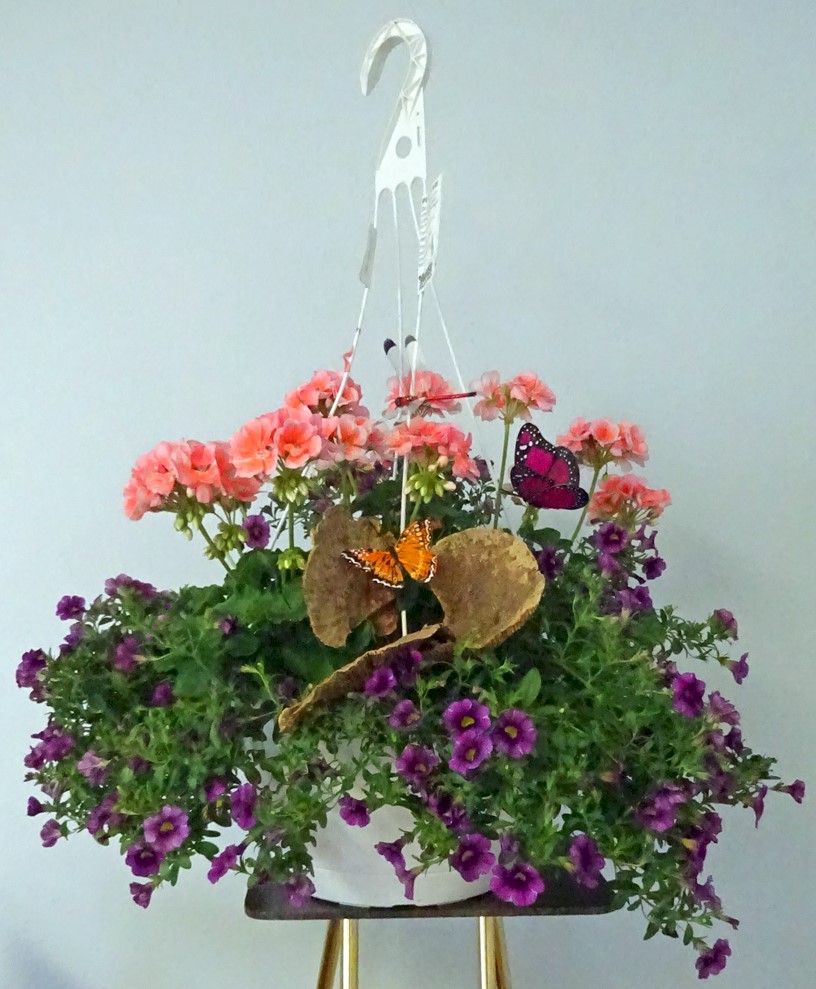 Flowers from Karen Soderquist and David Harstad