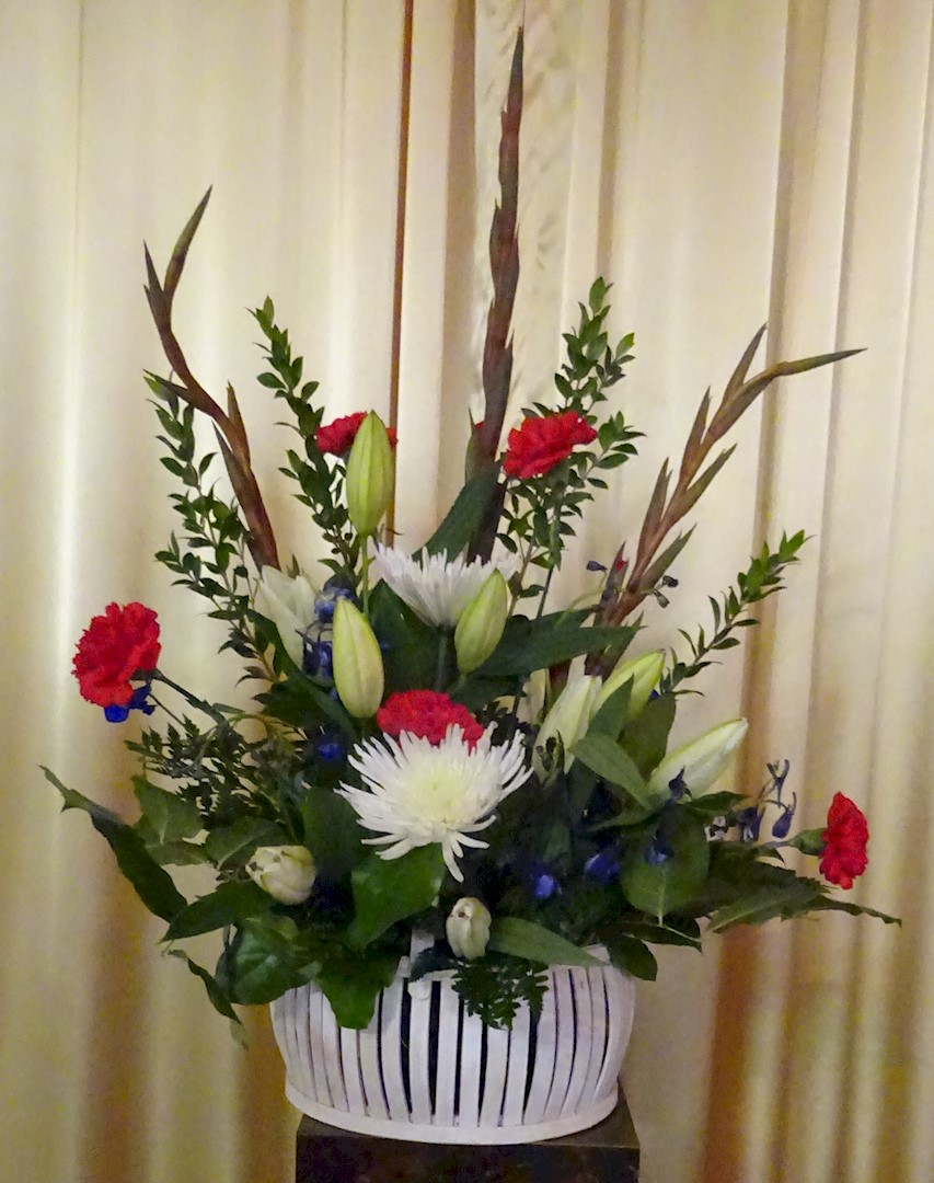 Flowers from Brookings Health Anesthesia Department - Amber, Brian, Josh, Jen, and Steve