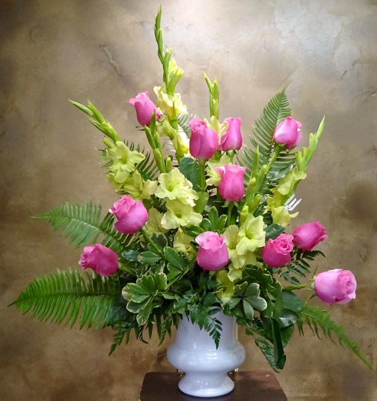 Flowers from Peggy Hauk and Dan & Cindy Hauk