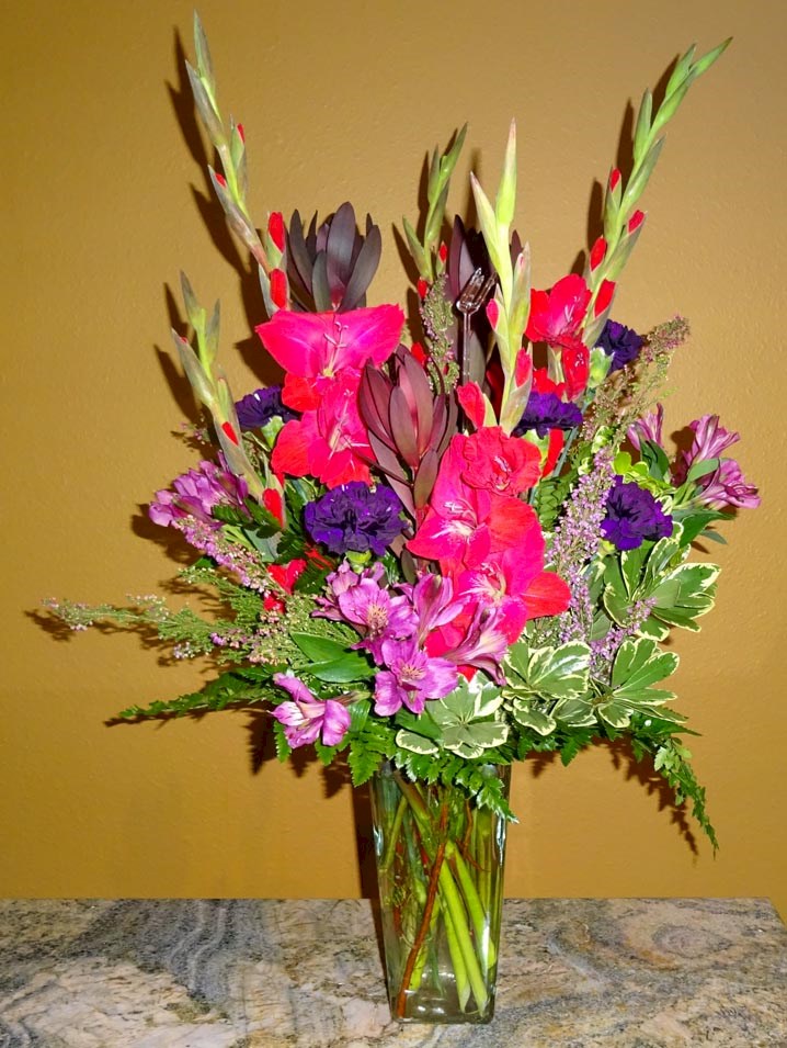 Flowers from Pauline, Brett, Scott, and Jamie Duffey, Diane Byrd, and Marty Wilcox
