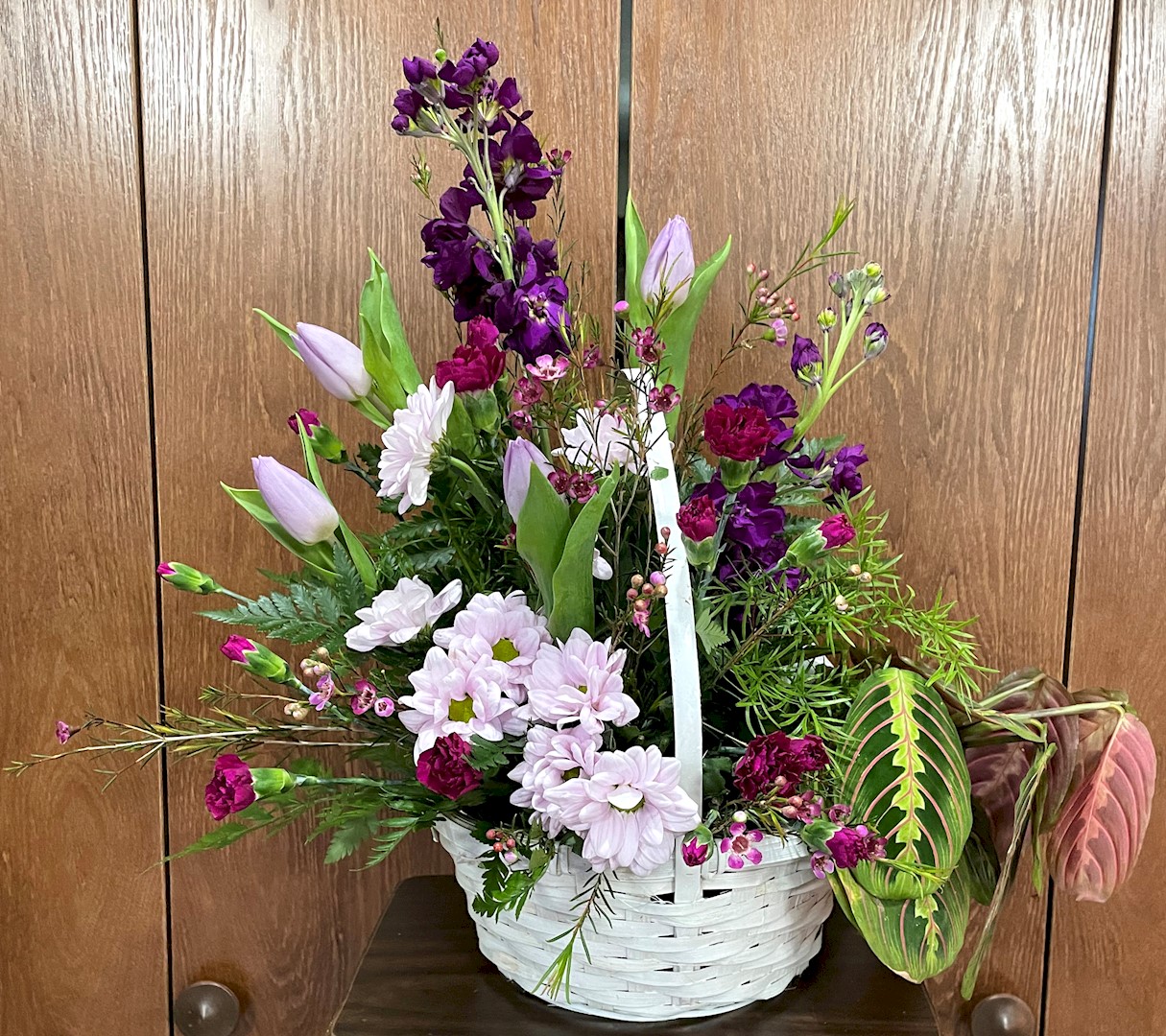 Flowers from Donna Barry and Nick and Luke Degen