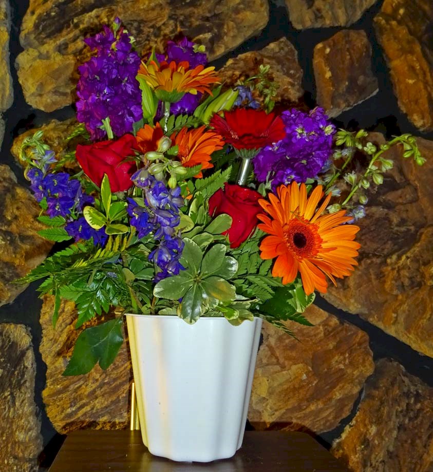 Flowers from David and Kay Singletary