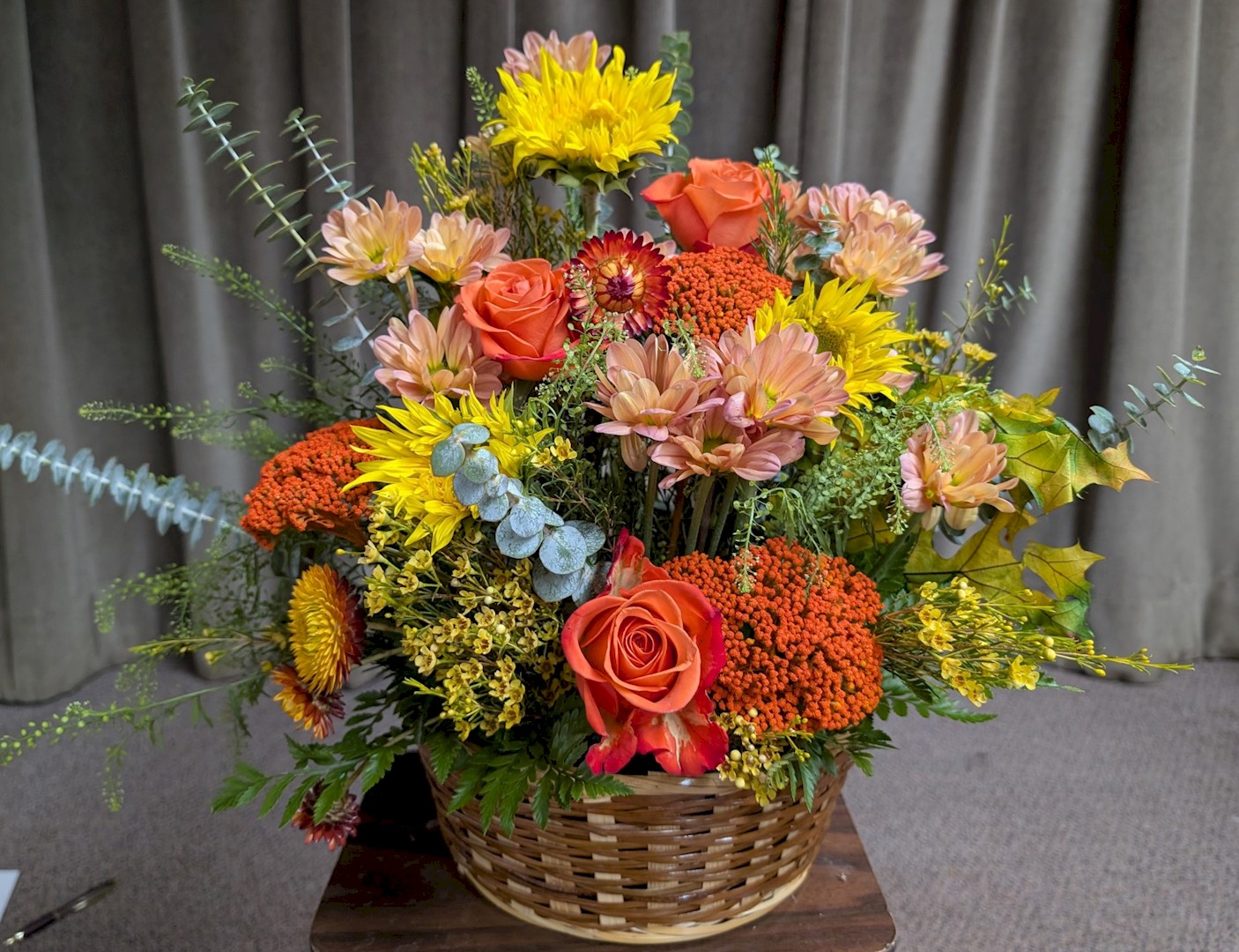 Flowers from Clint and Prerry Saucerman and Family; Slate, Amanda, and Family; Mariah, David, and Family; and Alaetra and Clover Evans