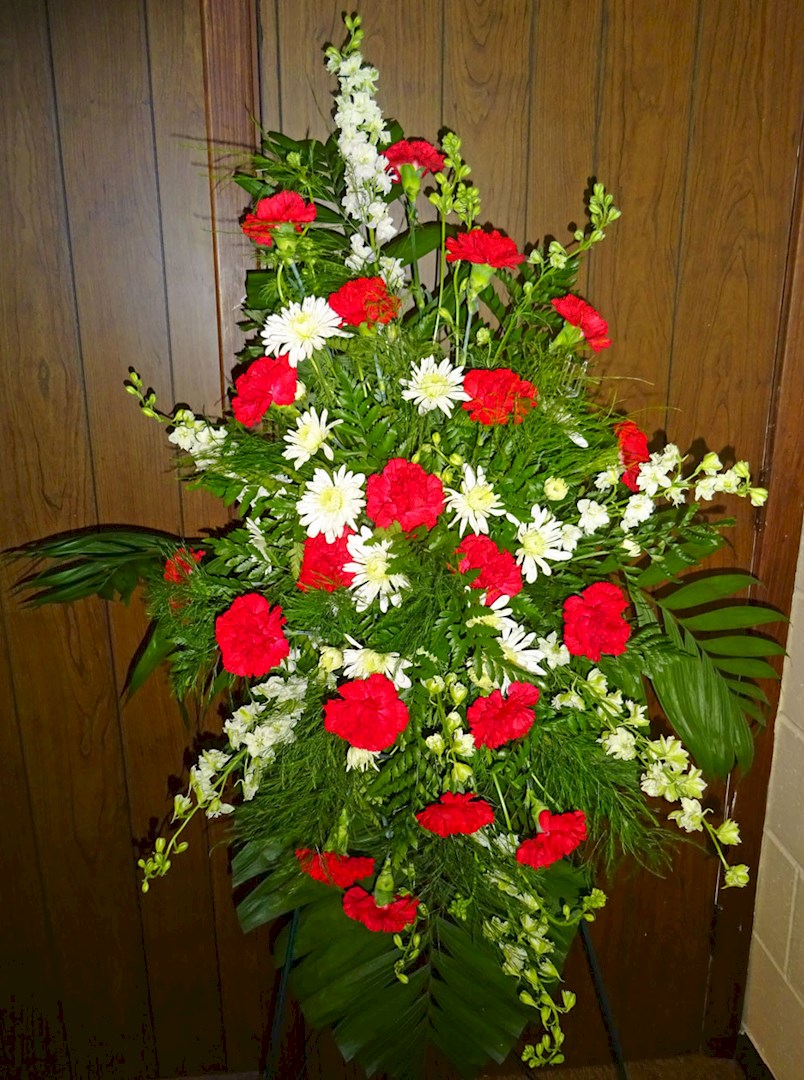 Flowers from Darrell and Edith McIalwain Family

