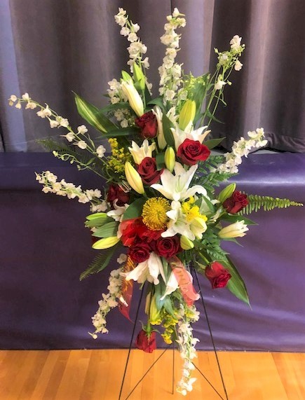 Flowers from Meade, Rose, and Robby; Emma and Jackson; and Maura, Brandon, and Jett