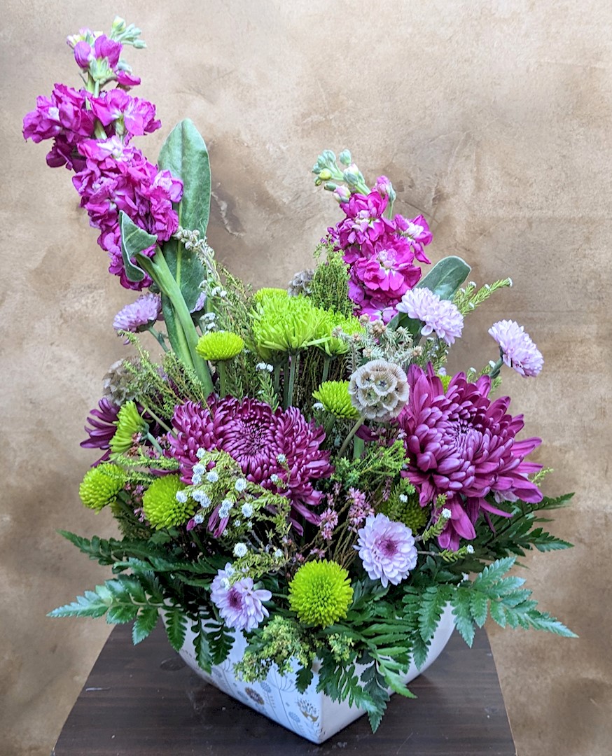 Flowers from Byron and Vicki Whisler; Sharon and Darwin McIntosh; Marylee and Ian Hastie and Family
