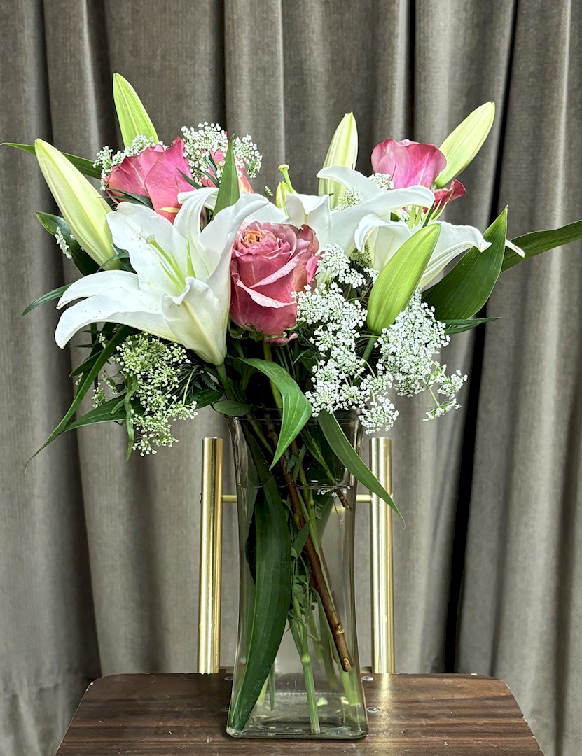 Flowers from Shelley, Jim and Brae
