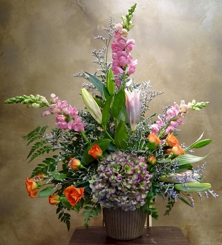 Flowers from Mel, Beth, and Families