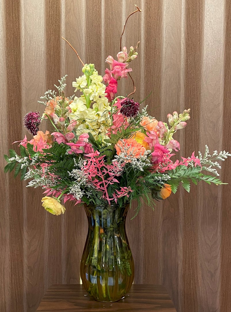 Flowers from Doug and Justine