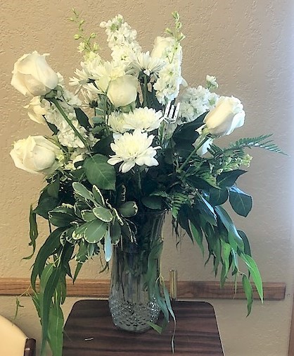 Flowers from Mike and Chris