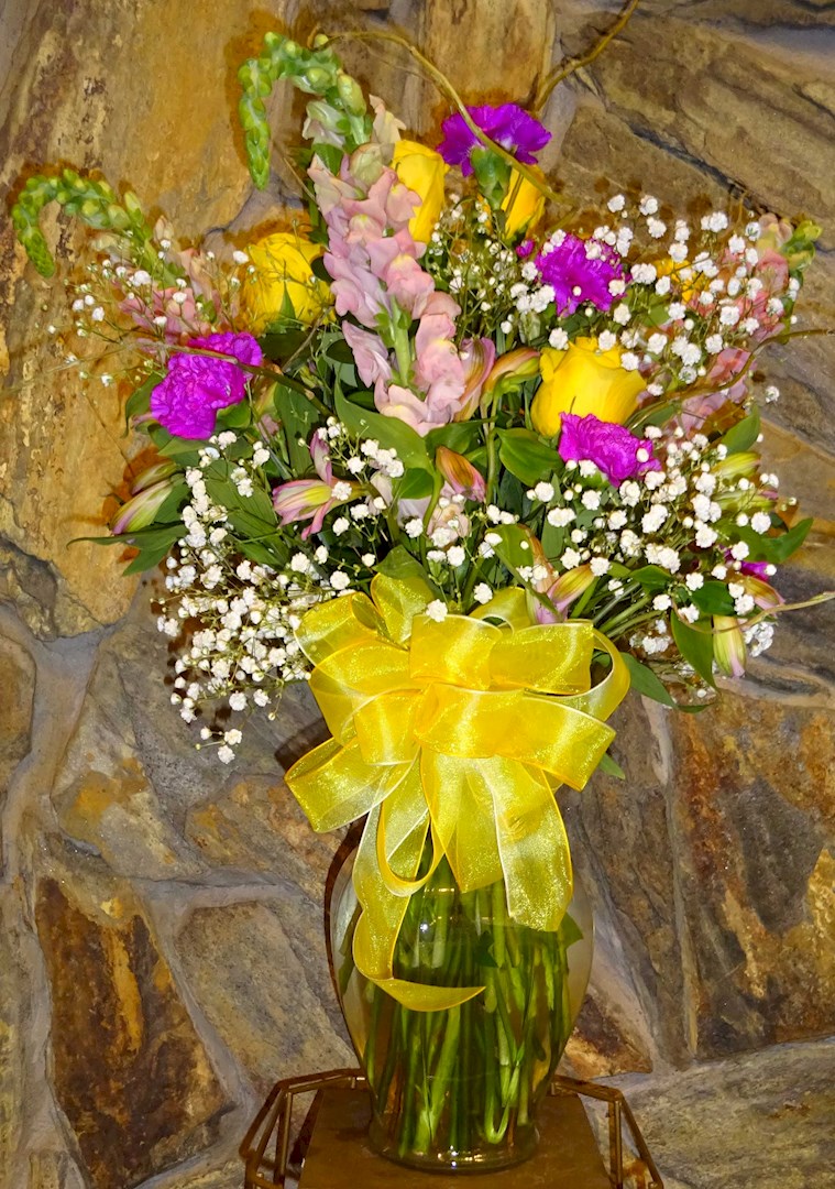 Flowers from Phoebe Wood, David Westerman, 
Gwen, Tom,  and Matt Mckee
