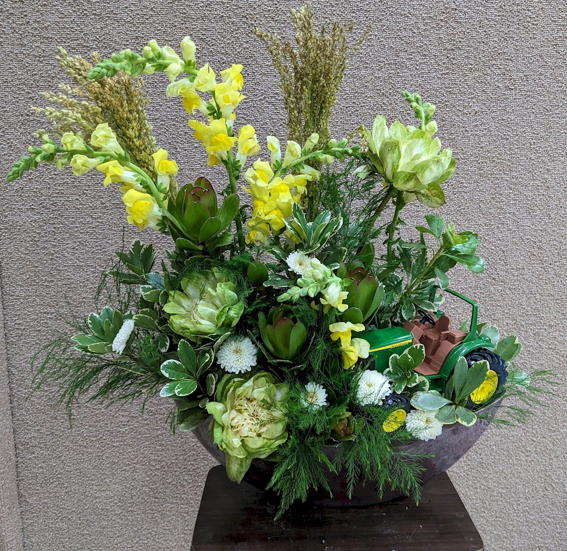 Flowers from Grossenburg Employees