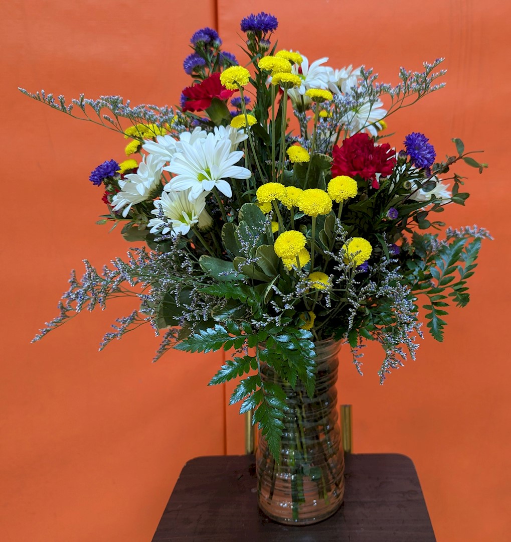 Flowers from John, Dawn, and Family