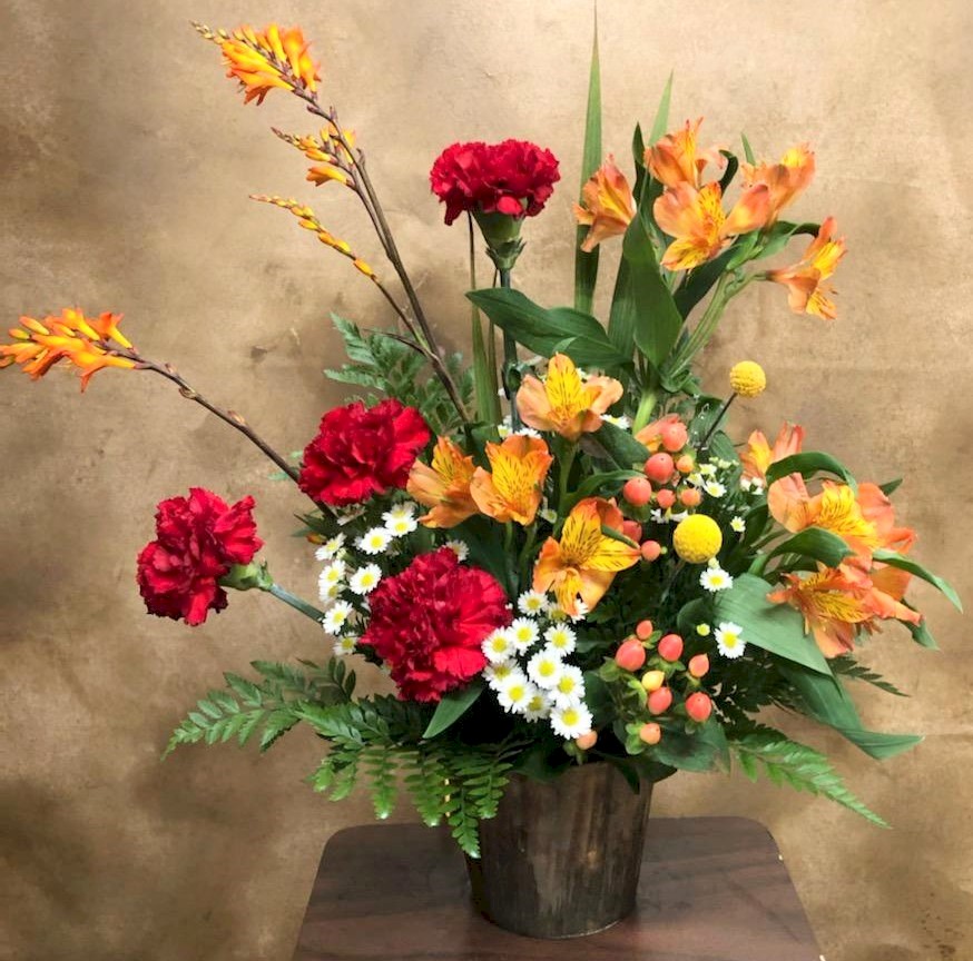 Flowers from Byron and Peggy Parsons and Brennen, Molly, and Families