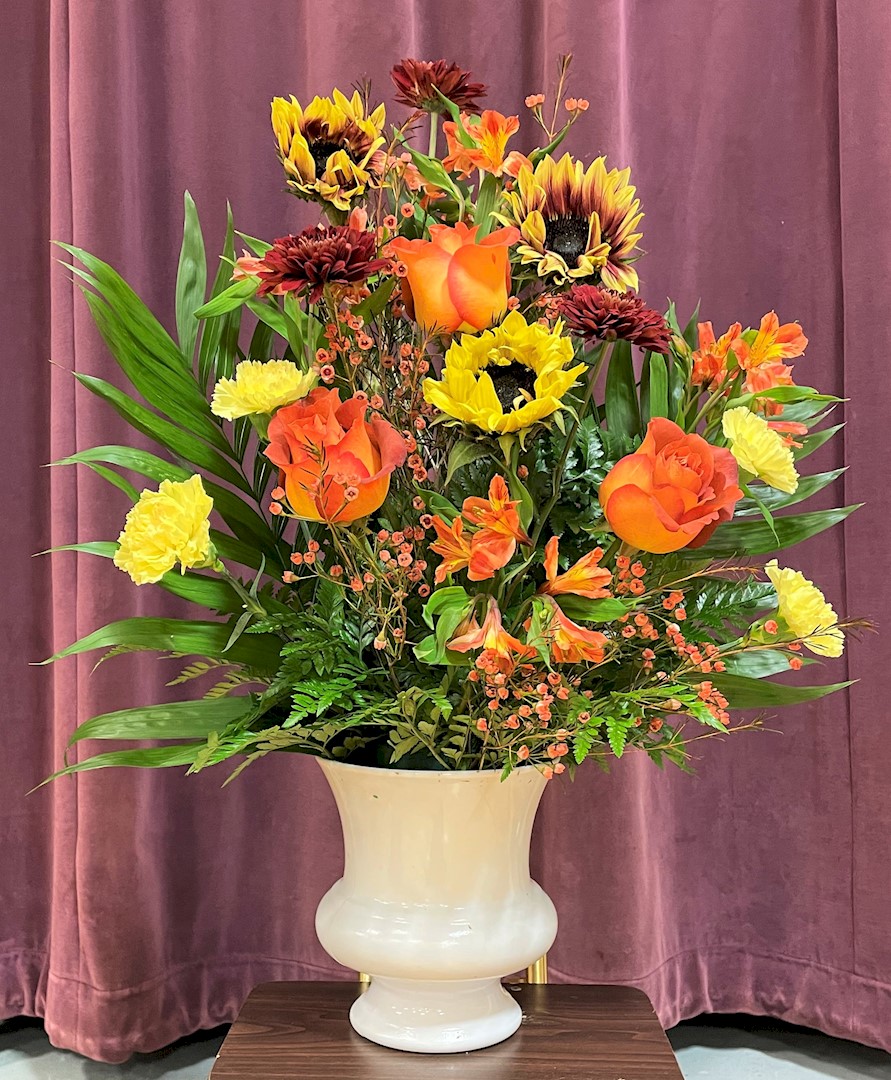 Flowers from Sunset Coffee Drinkers