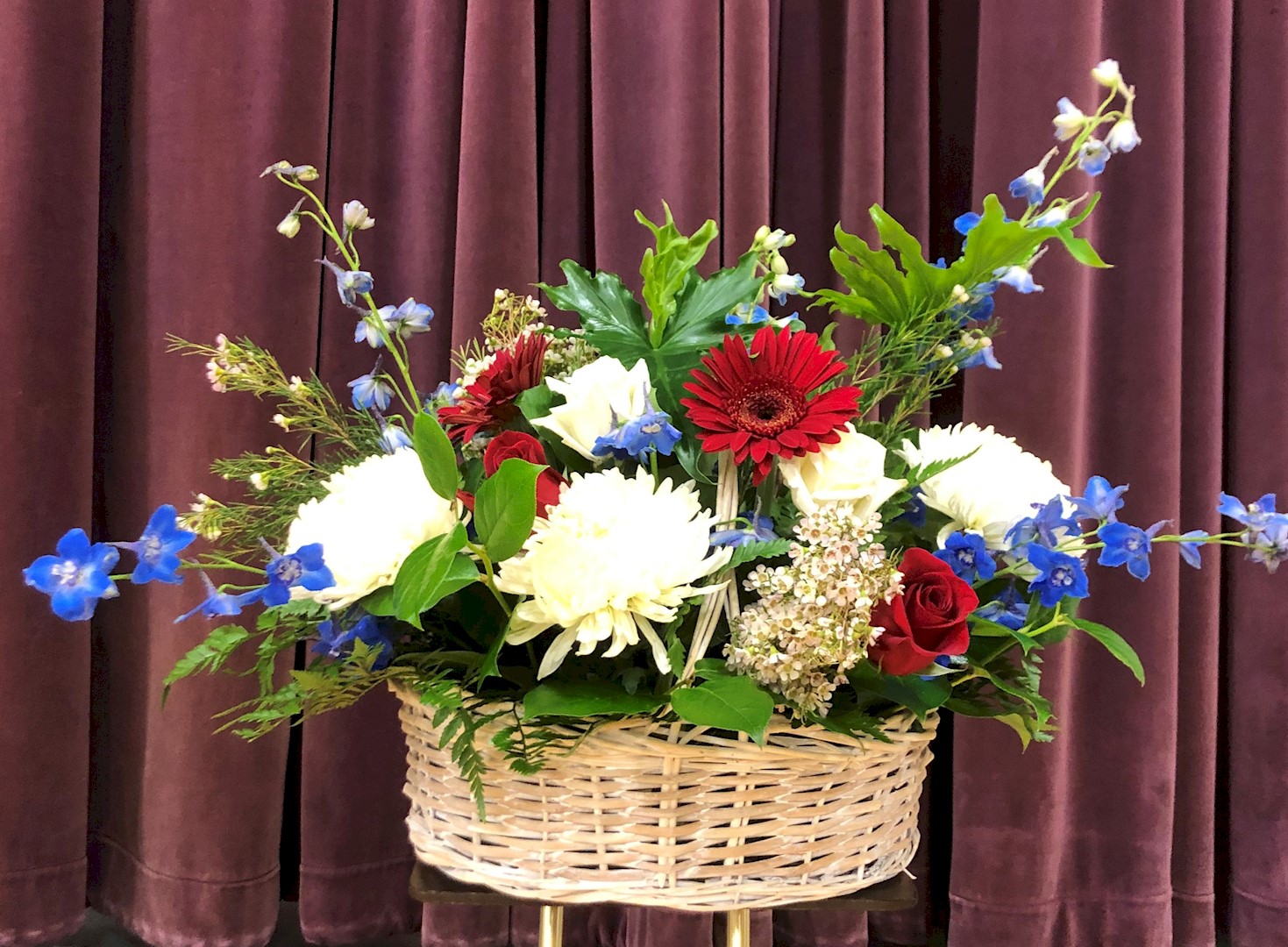 Flowers from Harvey and Velva Fitzgerald