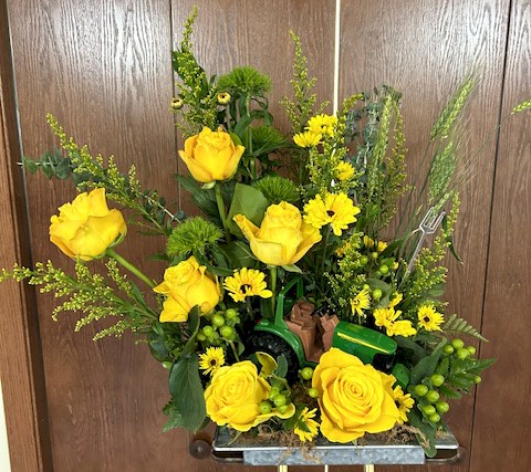 Flowers from Thor, Jackie, and Royce