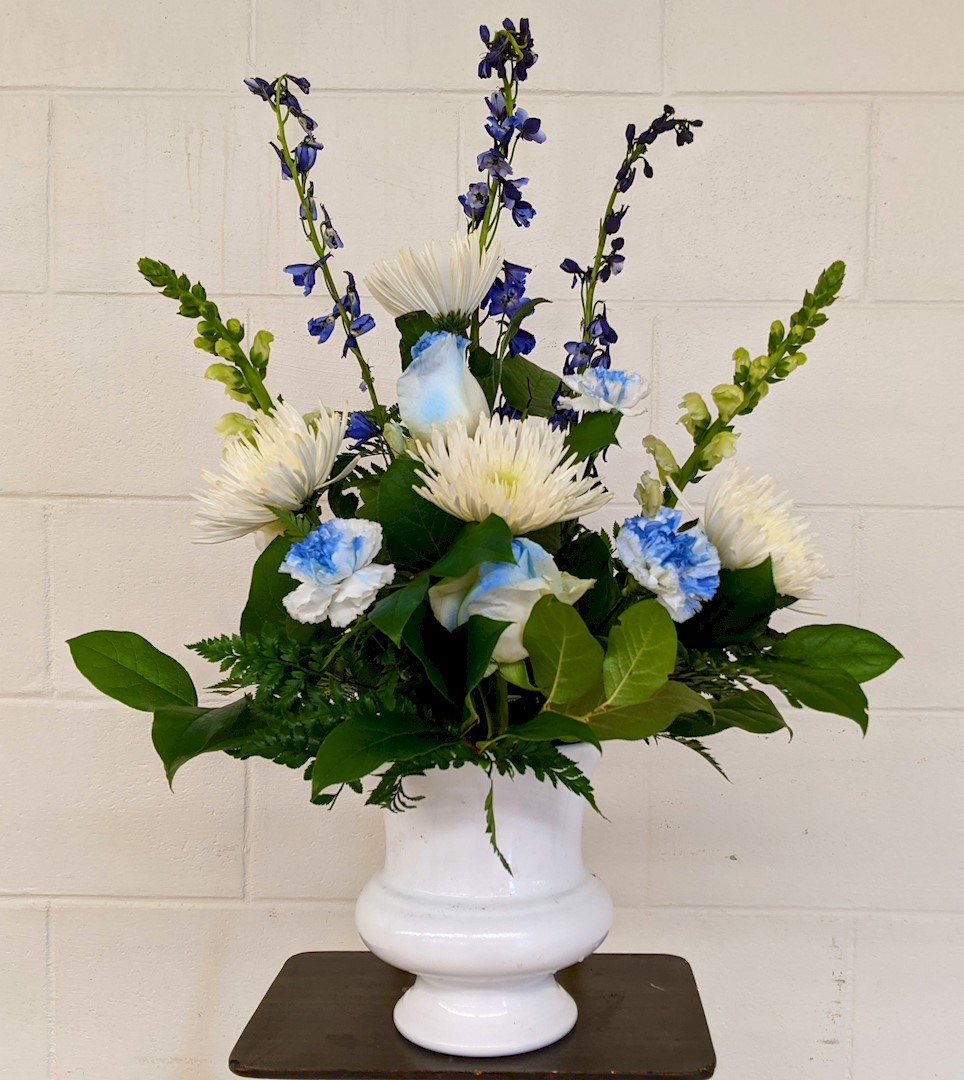 Flowers from John and Irene Beard; Dexter Beard, Tricia Beard, and J.T., Sarah, and Rebekah Rickenbach