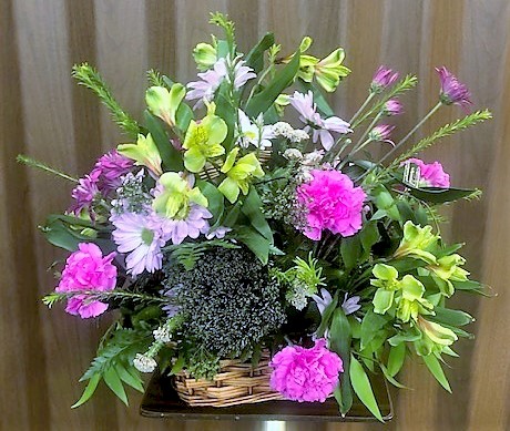 Flowers from Tate and Kassy; Dennis and Kids; and Kim and Deb Kelly