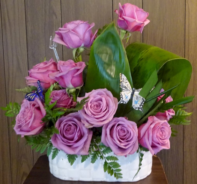 Flowers from Rocky and Rebecca Williams