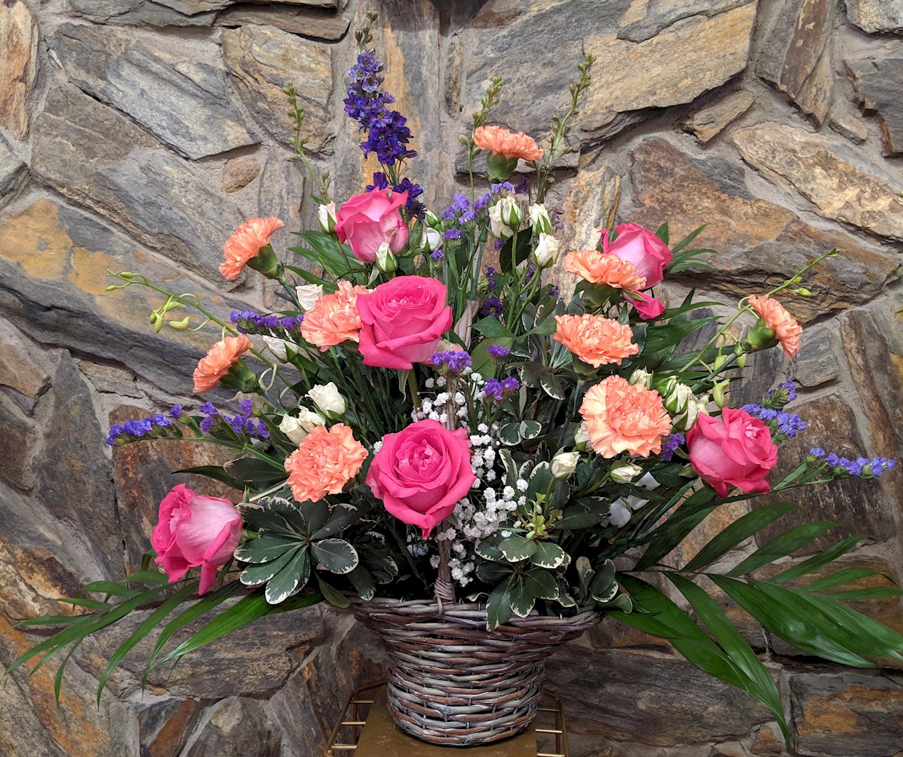 Flowers from Jerry, Marie, Don, and all Steakhouse employees