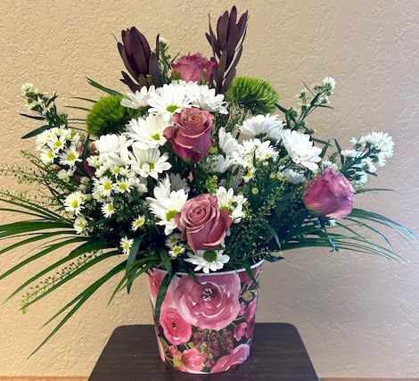 Flowers from The Scotchman Living Center Team